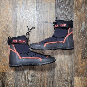 Level Six Creek 2.0 Mens Size 8 Paddle Board Shoes Boots Black